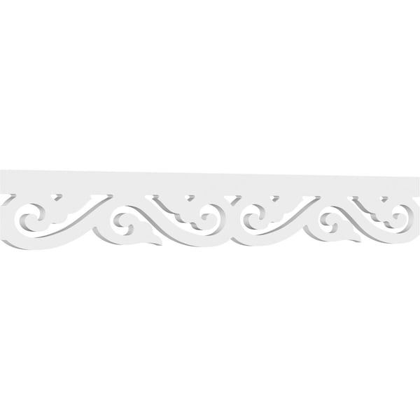 Ekena Millwork Parker Architectural Grade PVC Running Trim, 6"H x 5/8"P x 48"L RUNP06X0625X48PRK - main